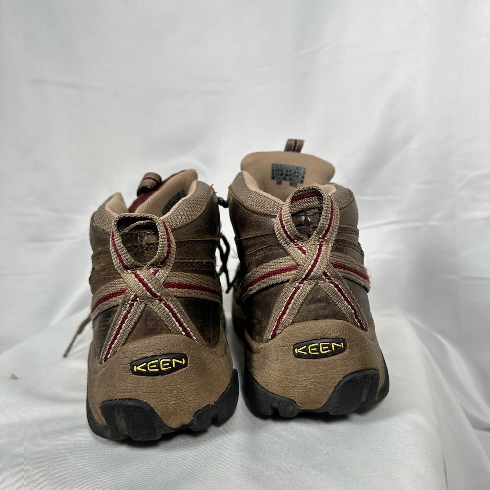 KEEN Targhee II Mid Waterproof Leather Trail Hiking Boots Women’s 8 Gorpcore - Picture 8 of 12
